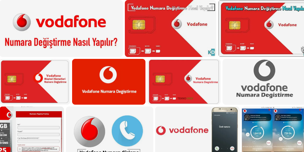 Vodafone Numara Değiştirme Nasıl Yapılır?